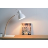 Stylowa Lampa biurkowa drewniana Curf Biała Lucide na biurko od BlowUpDesign.pl