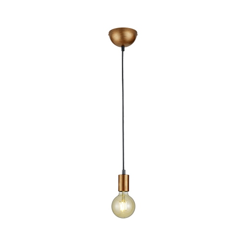 Cord 12 copper "bulb" pendant lamp Trio