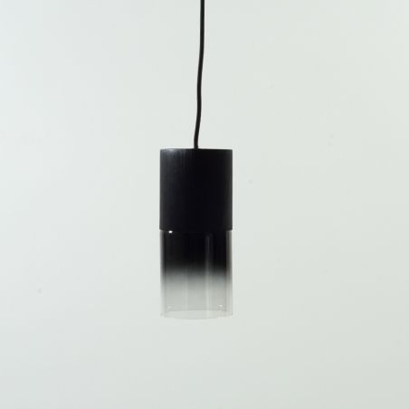 Zino 10 smoke glass&amp;black glass pendant lamp Lucide
