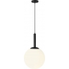 Bosso 40 white&amp;black glass ball pendant lamp Aldex