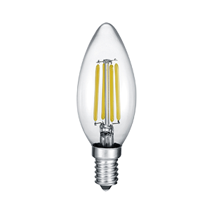 Candle E14 LED 4W transparent bulb Trio