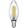 Candle E14 LED 4W transparent bulb Trio