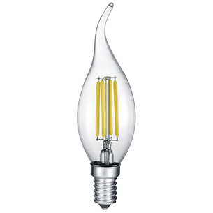 Vintage E14 LED 4W transparent bulb Trio