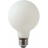 Bulb 8 LED E27 5W 2700K white dimmable decorative bulb Lucide