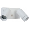 Taylor II white outdoor wall lamp with sensor Lucide