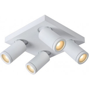 Taylor IV LED white bathroom ceiling spotlight Lucide