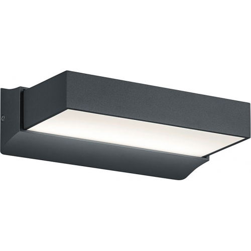 Cuando Led anthracite outdoor wall lamp Trio