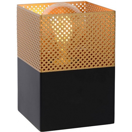 Renate black&amp;brass mesh wall lamp Lucide