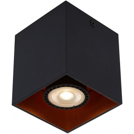 Bodibis Square 8 black spot ceiling lamp Lucide