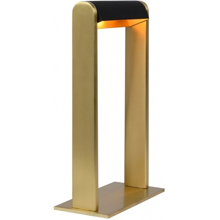 Loras brass&amp;black glamour table lamp Lucide