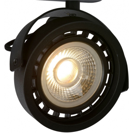 Reflektor kierunkowy podwójny Tala LED czarny Lucide do kuchni i przedpokoju.