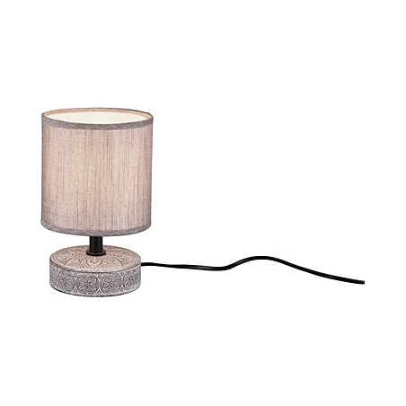 Marie brown oriental table lamp with shade Trio