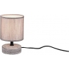 Marie brown oriental table lamp with shade Trio