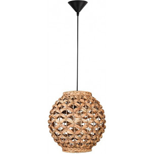 Denpasar 30 rattan ball pendant lamp