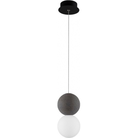 Noon 10 grey&amp;white concrete balls pendant lamp
