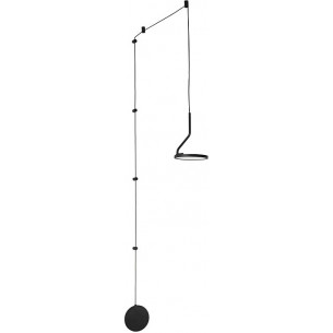 Tenco LED black designer hanging wall lamp