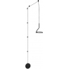 Tenco LED black designer hanging wall lamp