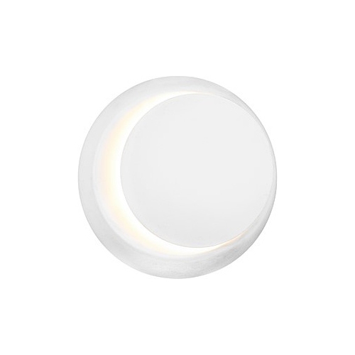 Stylowy Kinkiet okrągły regulowany Roundy LED biały do salonu i kuchni.