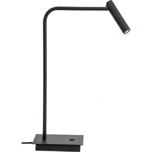 Palermo LED black minimal desk lamp