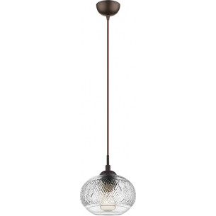 Daren 18 transparent retro glass pednant lamp