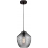 Trop 28 black decorative glass pendant lamp