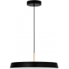 Elegancka Lampa wisząca designerska Alto LED 50 czarny mat do sypialni i salonu