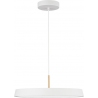 Elegancka Lampa wisząca designerska Alto LED 50 biały mat do sypialni i salonu