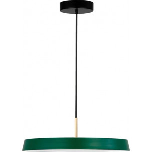 Elegancka Lampa wisząca designerska Alto LED 50 zielona do sypialni i salonu