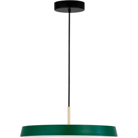Elegancka Lampa wisząca designerska Alto LED 50 zielona do sypialni i salonu