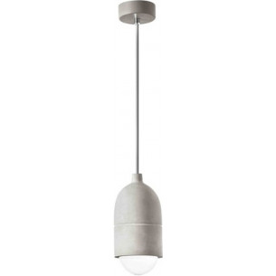 Slip 10 grey concrete pendant lamp