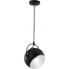 Giada 18 black adjustable ball pendant lamp