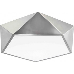 Designer Starius 40 satin nickelgeometric ceiling lamp