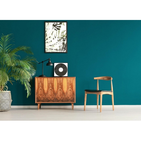 Designerskie Krzesło drewniane tapicerowane Codo Jesion D2.Design do jadalni i salonu.