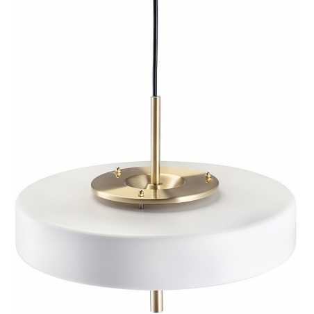 Designerska Lampa wisząca designerska Artdeco 35 biało-złota step Into Design do kuchni i salonu