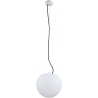Cumulus 30 white ball pendant lamp Nowodvorski