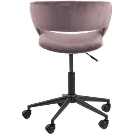 Grace VIC dusty rose velvet office chair Actona