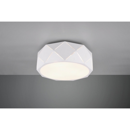Zandor 40 white modern ceiling lamp Trio