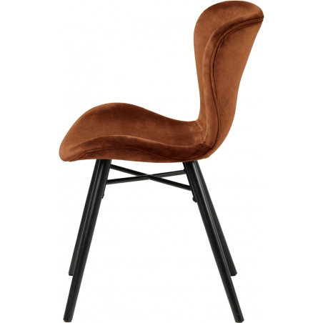 Batilda VIC copper velvet chair Actona
