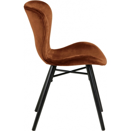 Batilda VIC copper velvet chair Actona
