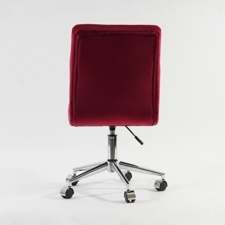 Q020 dark red quilted office chair Signal