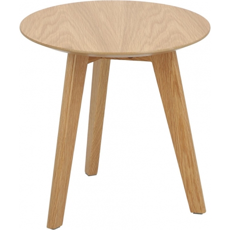Sano 40 round wooden coffee table Intesi