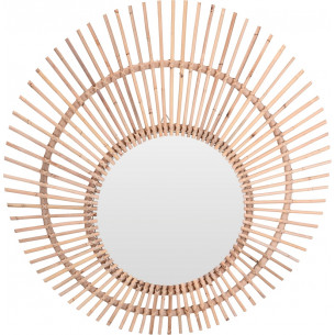 Bilbao 90 boho bamboo mirror Intesi