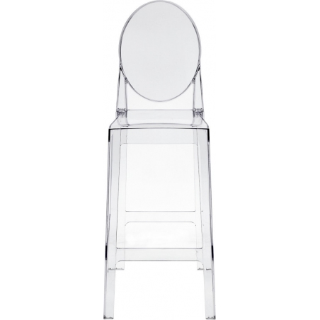 Viki 75 transparent bar stool D2.Design