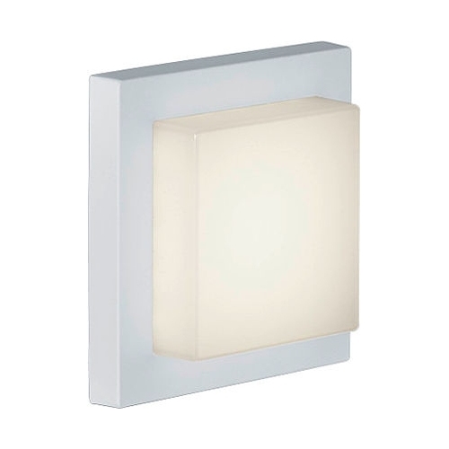 Hondo LED white square outdoor ceiling light Trio