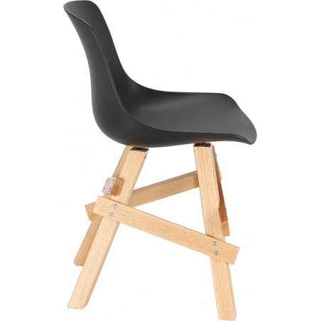 Rail white scandinavian chair Intesi