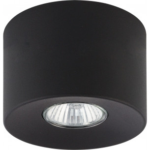 Orion 8 black tube spot ceiling lamp TK Lighting