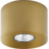 Orion 8 gold tube spot ceiling lamp TK Lighting
