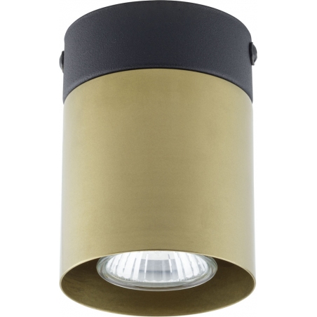 Stylowa Lampa sufitowa punktowa Vico 8 czarno-złota TK Lighting do sypialni i salonu.