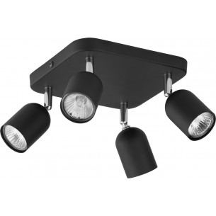 Top IV black ceiling spotlight TK Lighting