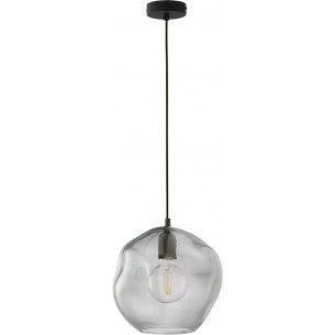 Sol 25 graphite glass ball pendant lamp TK Lighting